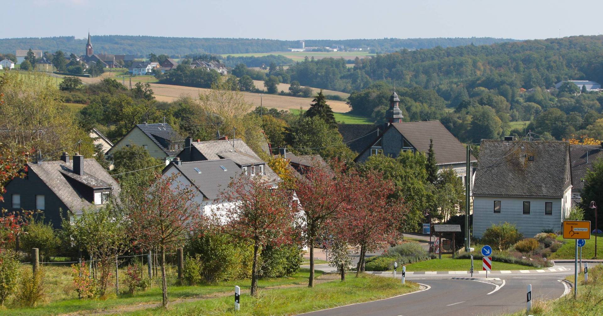 Ortsgemeinde Pleizenhausen mit Häusern