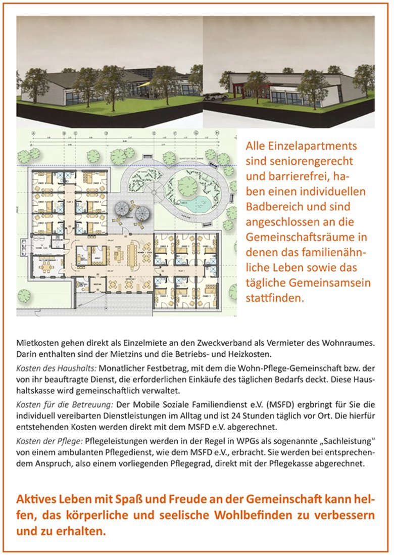 Plakat zu Leben bei uns