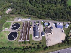 Kläranlage Simmern Kläranlage Simmern aus der Vogelperspektive