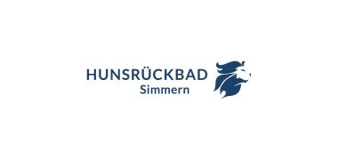Logo Schriftzug Hunsrückbad Simmern mit Löwenkopf
